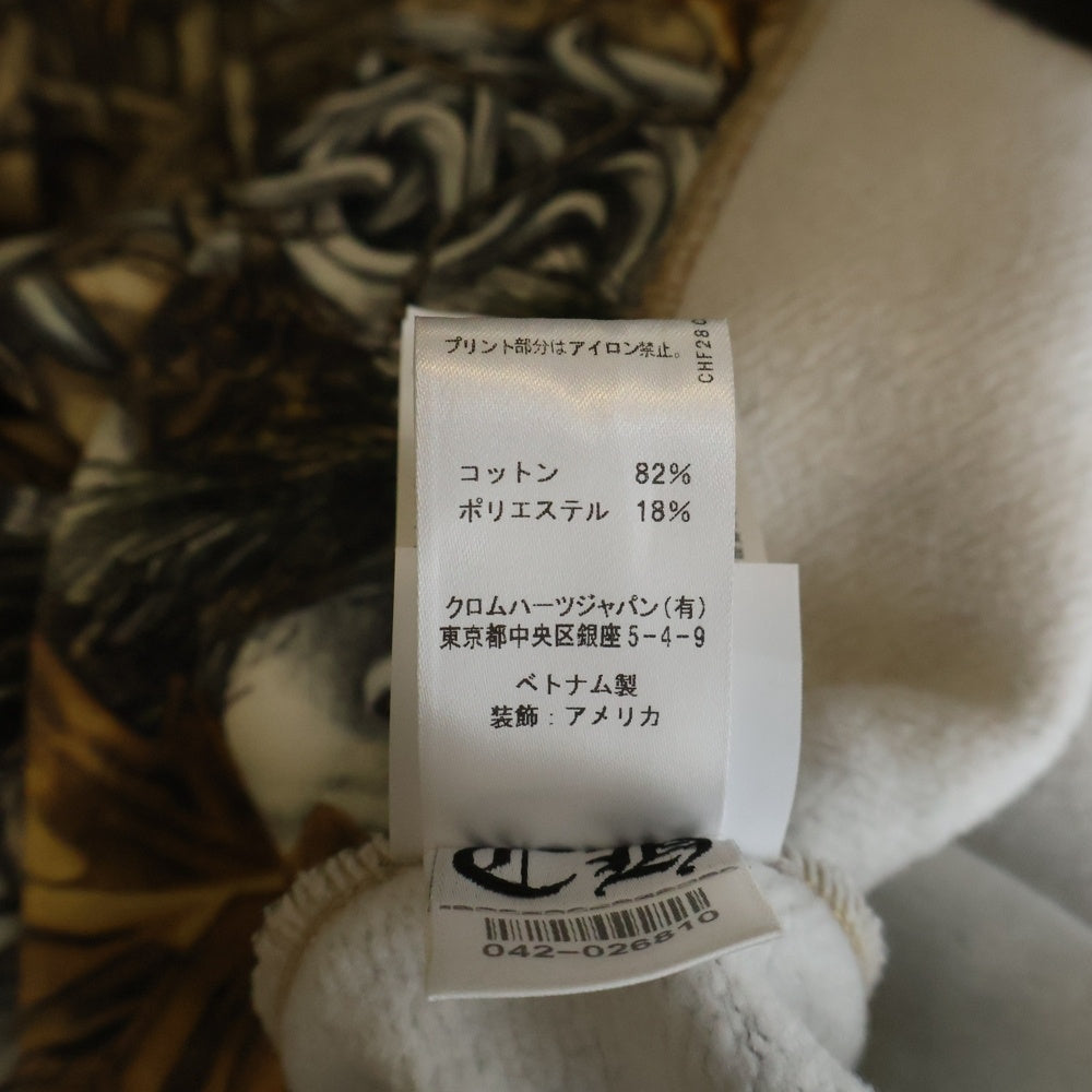 CHROME HEARTS(クロムハーツ) ×NIKE ×NOCTA DRAKE HOODIE ナイキ ノクタ ドレイク バックホースシュープリント プルオーバースウェットパーカー フーディー カーキ