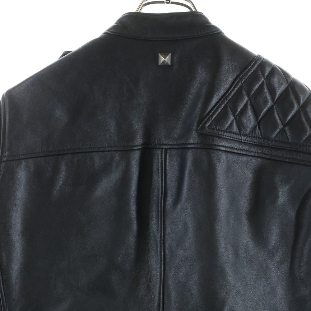 JAM HOME MADE(ジャムホームメイド) 17AW MONSTAR モンスター カウレザー ダブルライダースジャケット ブラック J-17-AW-R1