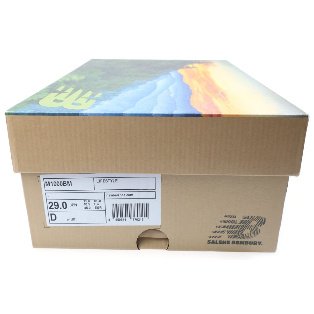 New Balance(ニューバランス) × Salehe Bembury M1000BM Fog Be The Cloud サレヘベンバリー フォグ ザ ビー クラウド ローカットスニーカー マルチ US11/29.0cm