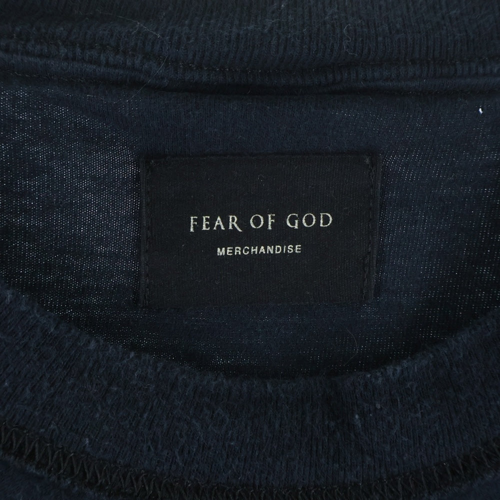 FEAR OF GOD(フィアオブゴッド) ×Warren Lotas×Maxfield HAELEY DAVIDSON リバーシブル 両面プリント 半袖Tシャツ カットソー ブラック