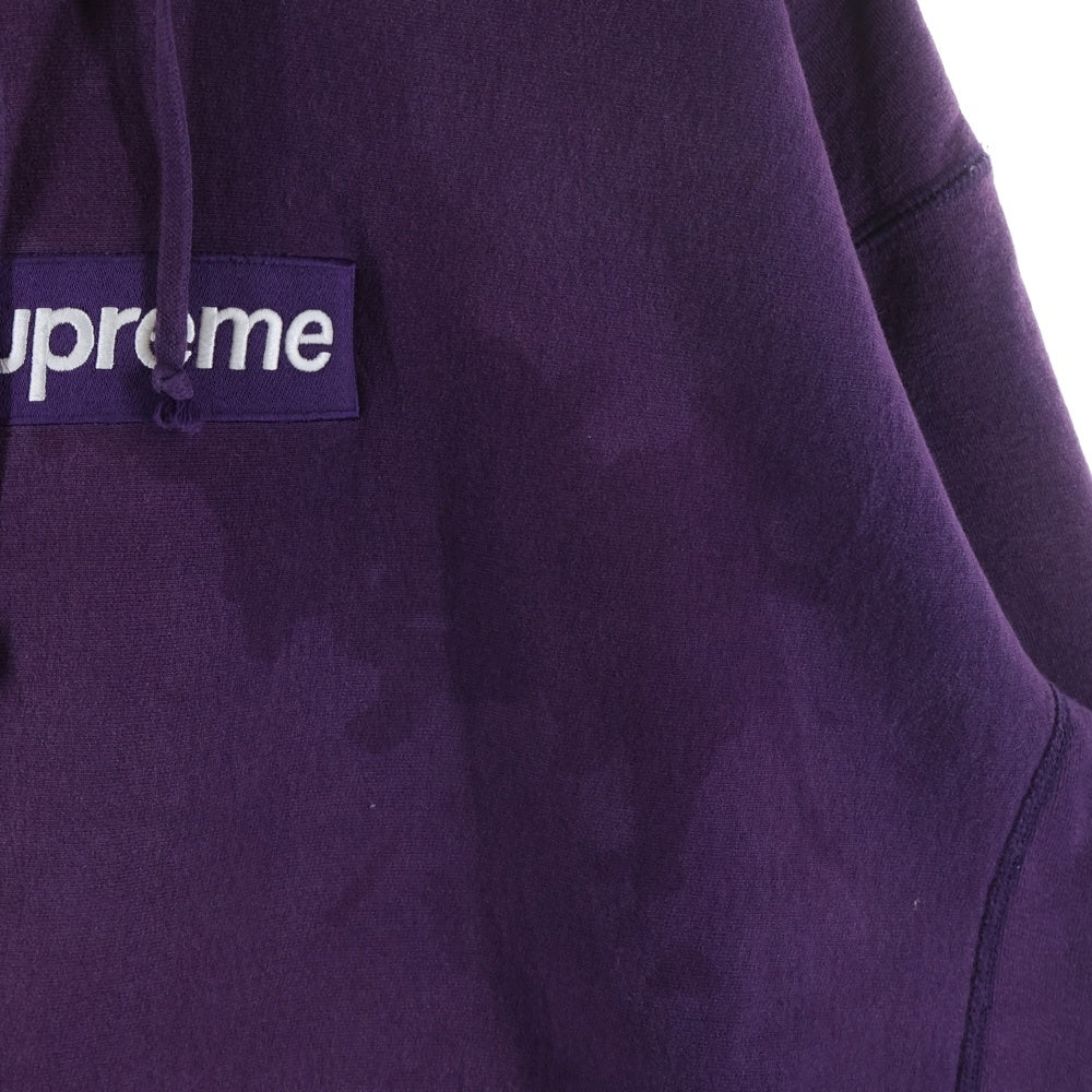 SUPREME(シュプリーム) 23AW Box Logo Hooded Sweatshirt ボックスロゴ プルオーバースウェットパーカー フーディ パープル