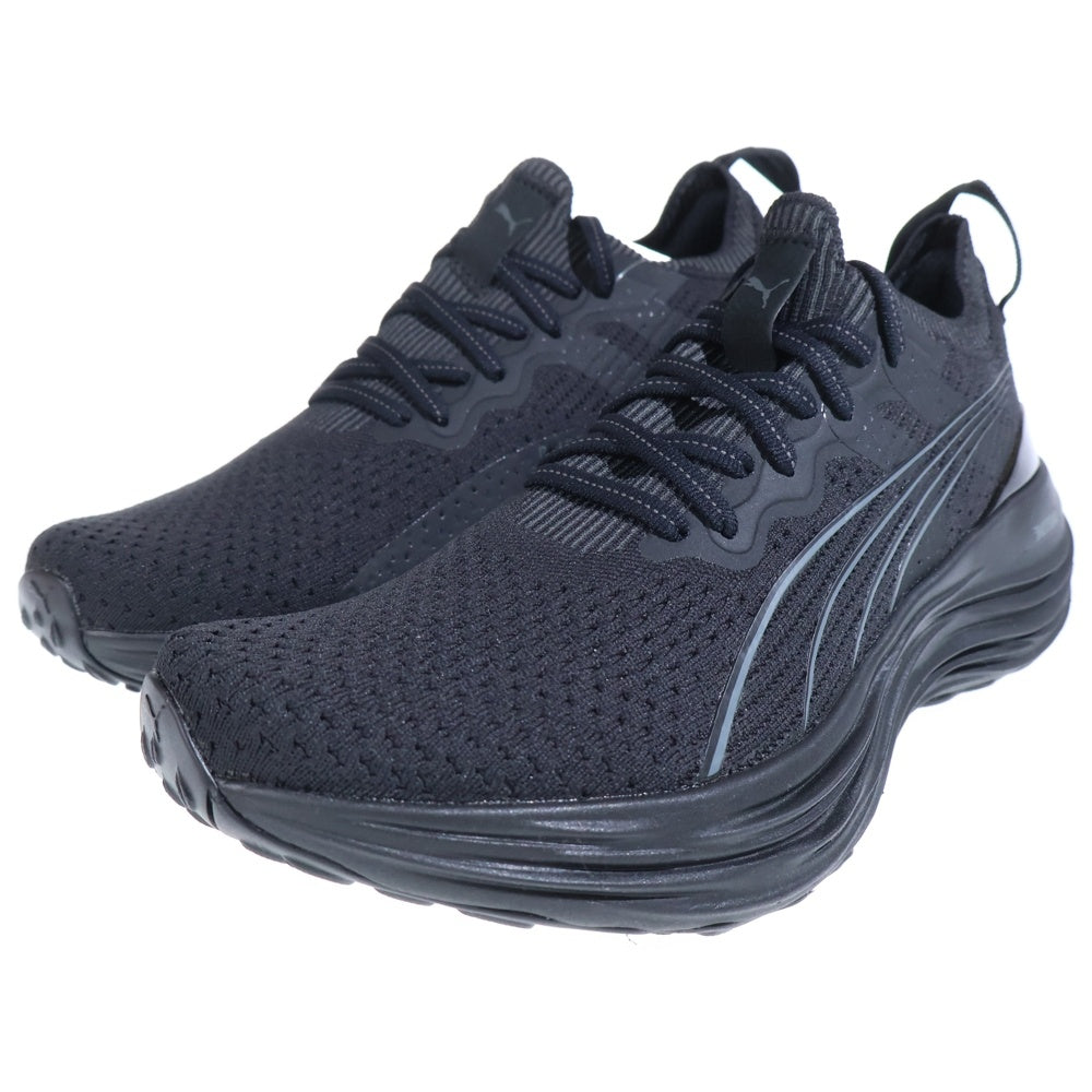 PUMA(プーマ) FOREVER RUN NITRO KNIT フォーエバー ラン ニトロ ニット ローカットスニーカー ブラック US8/26.0cm 379139-01