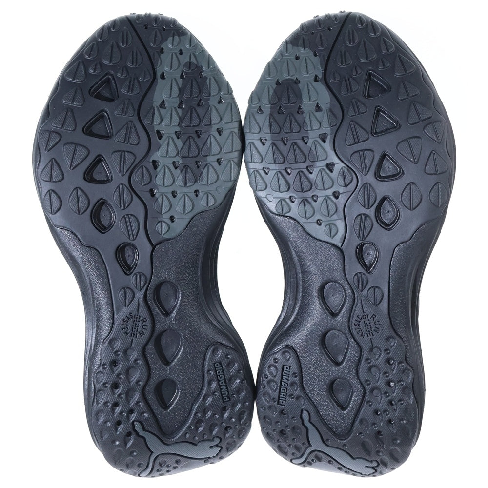 PUMA(プーマ) FOREVER RUN NITRO KNIT フォーエバー ラン ニトロ ニット ローカットスニーカー ブラック US8/26.0cm 379139-01