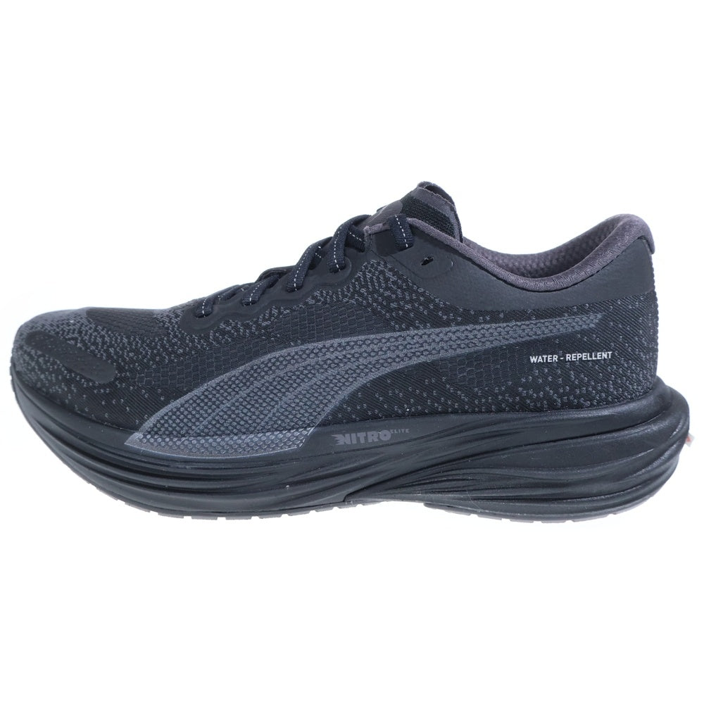 PUMA(プーマ) DEVIATE NITRO2 ディヴィエイト ニトロ2 ウォータープルーフ ローカットスニーカー ブラック US8.5/26.5cm 378734-01