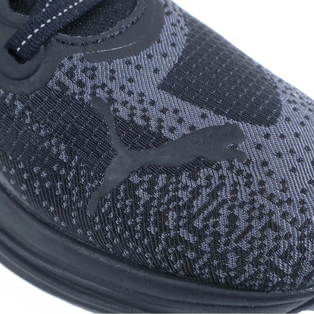 PUMA(プーマ) DEVIATE NITRO2 ディヴィエイト ニトロ2 ウォータープルーフ ローカットスニーカー ブラック US8.5/26.5cm 378734-01