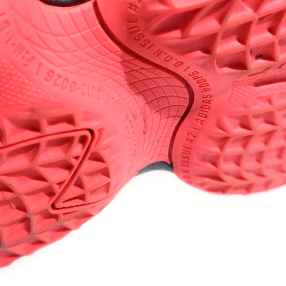 adidas(アディダス) × MARVEL D.O.N. ISSUE 2 VENOM マーベル イシュー2 ヴェノム ローカットスニーカー ブラック US8.5/26.5cm FW9038