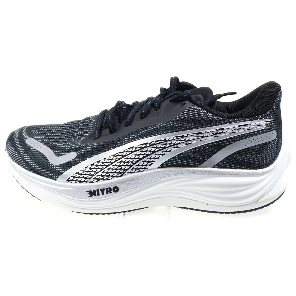 PUMA(プーマ) VELOCITY NITRO 3 ヴェロシティ ニトロ3 ローカットスニーカー ブラック US8.5/26.5cm 377748-01