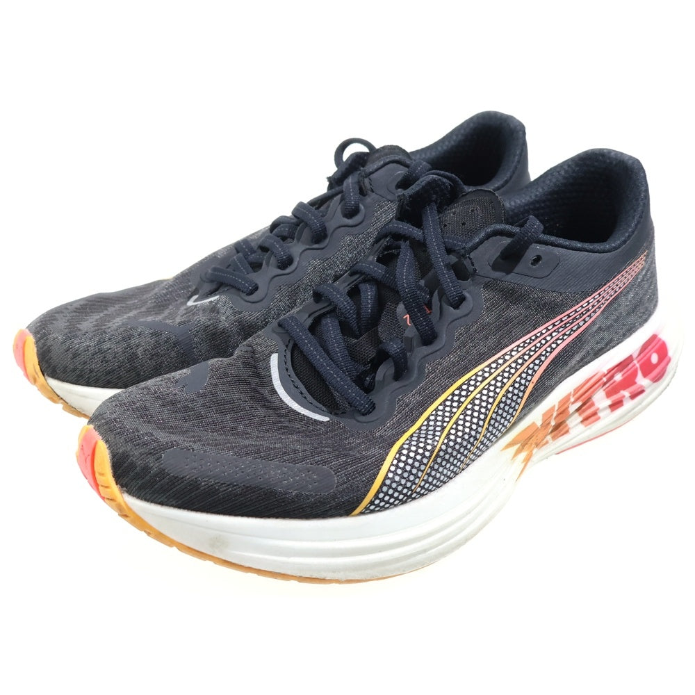 PUMA(プーマ) DEVIATE NITRO 2 ディヴィエイト ニトロ2 ローカットスニーカー ブラック US8.5/26.5cm 309697-01