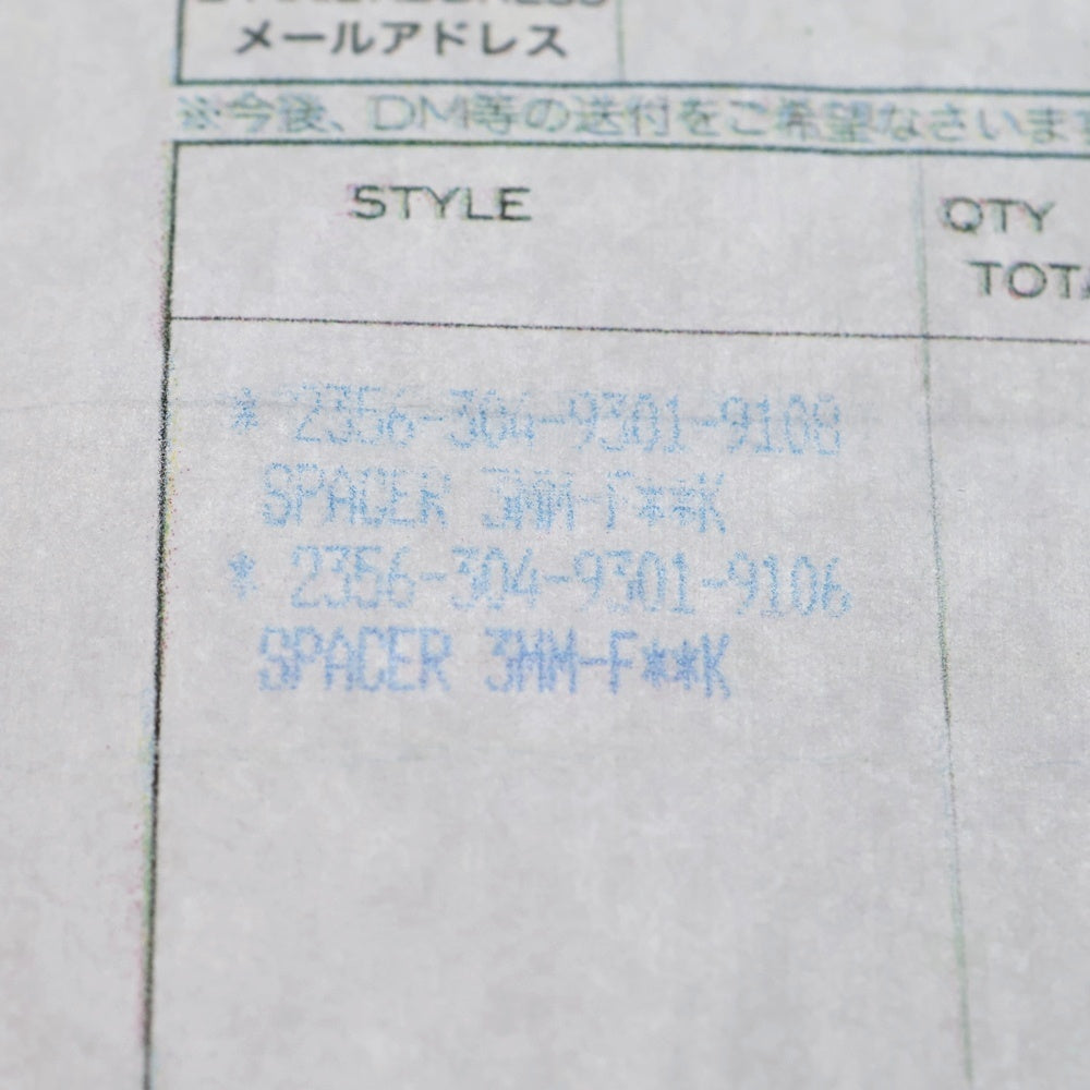 CHROME HEARTS(クロムハーツ) 3mm SPACER FUCKYOU 3mm スペーサー ファックユー リング シルバー BCA333