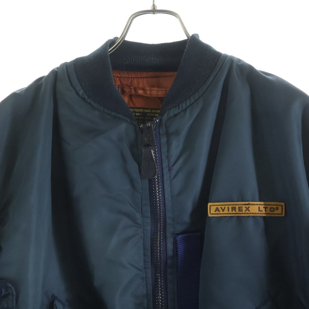 AVIREX(アヴィレックス) 70s USA製 MA-1 EMARジップ ジップアップ