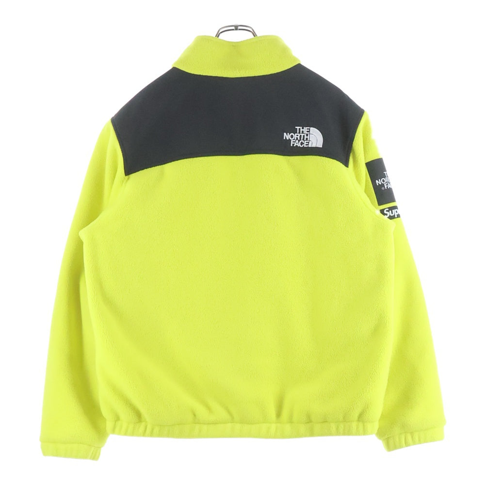 SUPREME(シュプリーム) 18AW ×THE NORTH FACE GORE-TEX Expedition Fleece Jacket ザノースフェイス ゴアテックス エクスペディション フリースジャケット イエロー/パープル NF0A3SE4