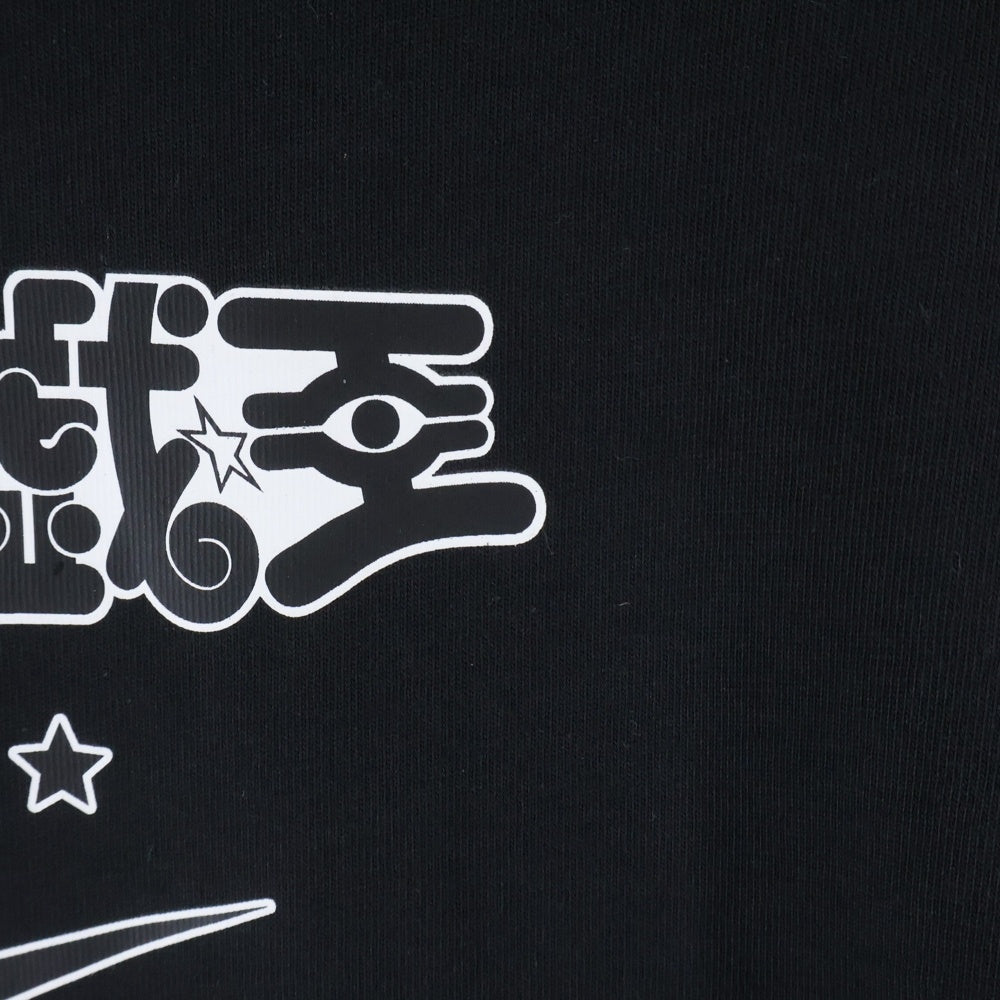 NIKE(ナイキ) ×Yu-Gi-Oh SOLO SWOOSH TEE ソロ スウォッシュ ロゴプリント クルーネック半袖Tシャツ カットソー ホワイト IO7985-100