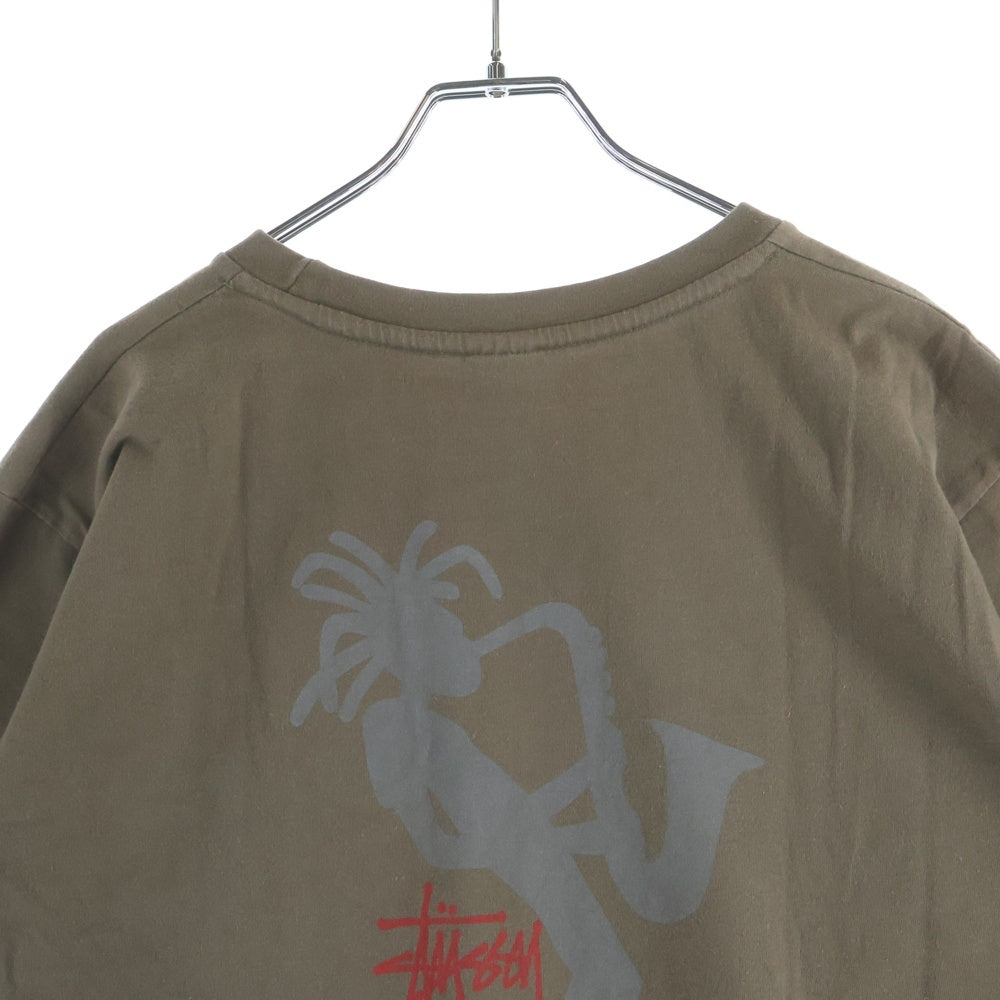 カ*コ様 【90s・USA製】OLD STUSSY ジャズマン パーカー 銀タグ STUSSY(ステューシー) 90s OLD STUSSY オールドステューシー ジャズ