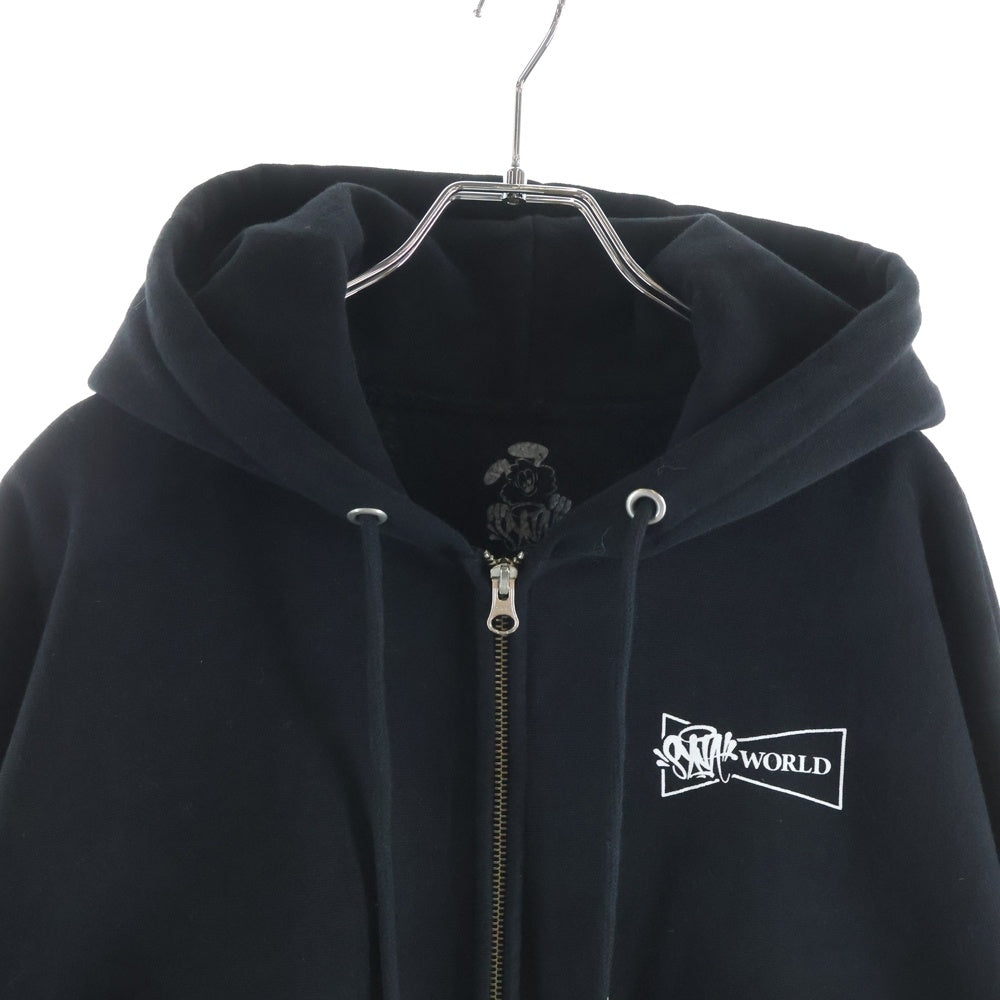 VERDY(ベルディ) 24AW × Central Cee SYNA WORLD VICK Wasted Youth Zip-up Hoodie セントラルシー シナワールド ジップアップ プルオーバースウェットパーカー フーディ