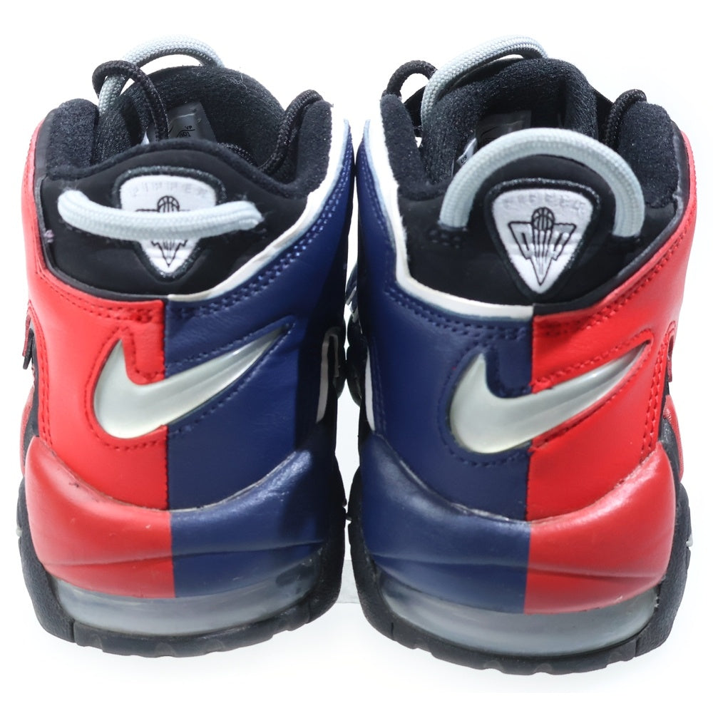 NIKE(ナイキ) AIR MORE UPTEMPO 96 BLACK AND UNIVERSITY RED エアモアアップテンポ ブラック アンド ユニバーシティレッド ハイカットスニーカー US7/25cm DJ4400-001