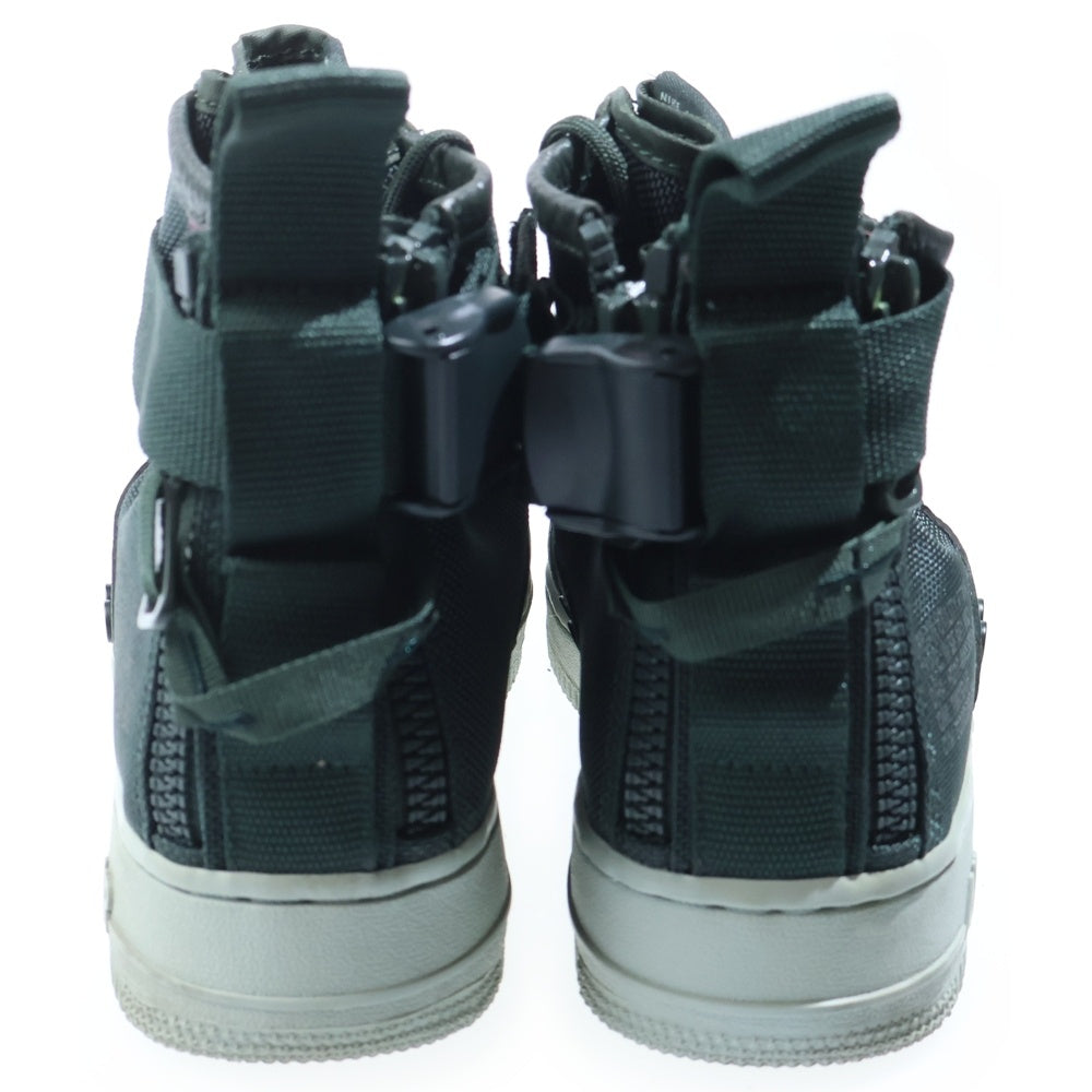 NIKE(ナイキ) SF AIR FORCE 1 MID OUTDOOR GREEN ウィメンズ エア フォース 1 ミッド アウトドアグリーン スペシャルフィールド ハイカットスニーカー AA3966-300 カーキ レディース