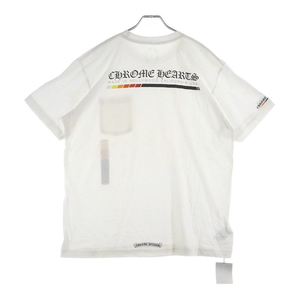 CHROME HEARTS(クロムハーツ) Made In Hollywood S/S Tee ネオンロゴ クルーネック 半袖Tシャツ カットソー ホワイト