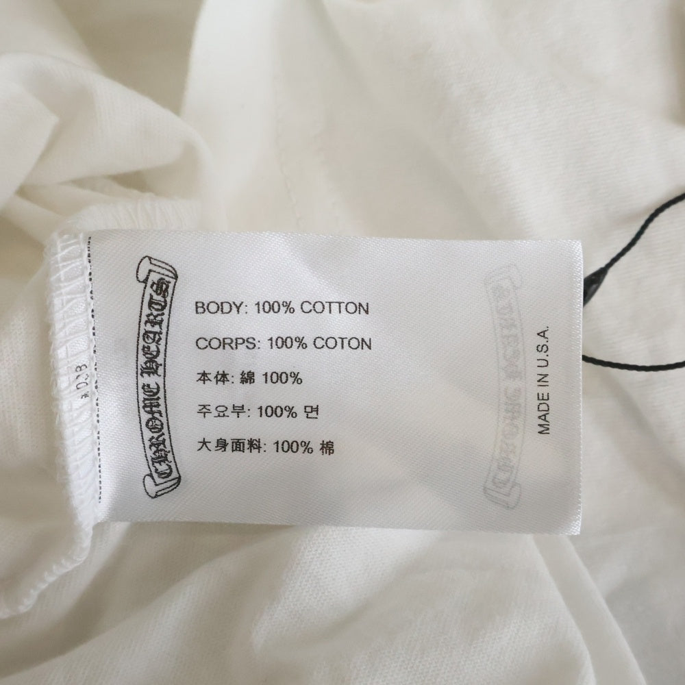CHROME HEARTS(クロムハーツ) Made In Hollywood S/S Tee ネオンロゴ クルーネック 半袖Tシャツ カットソー ホワイト