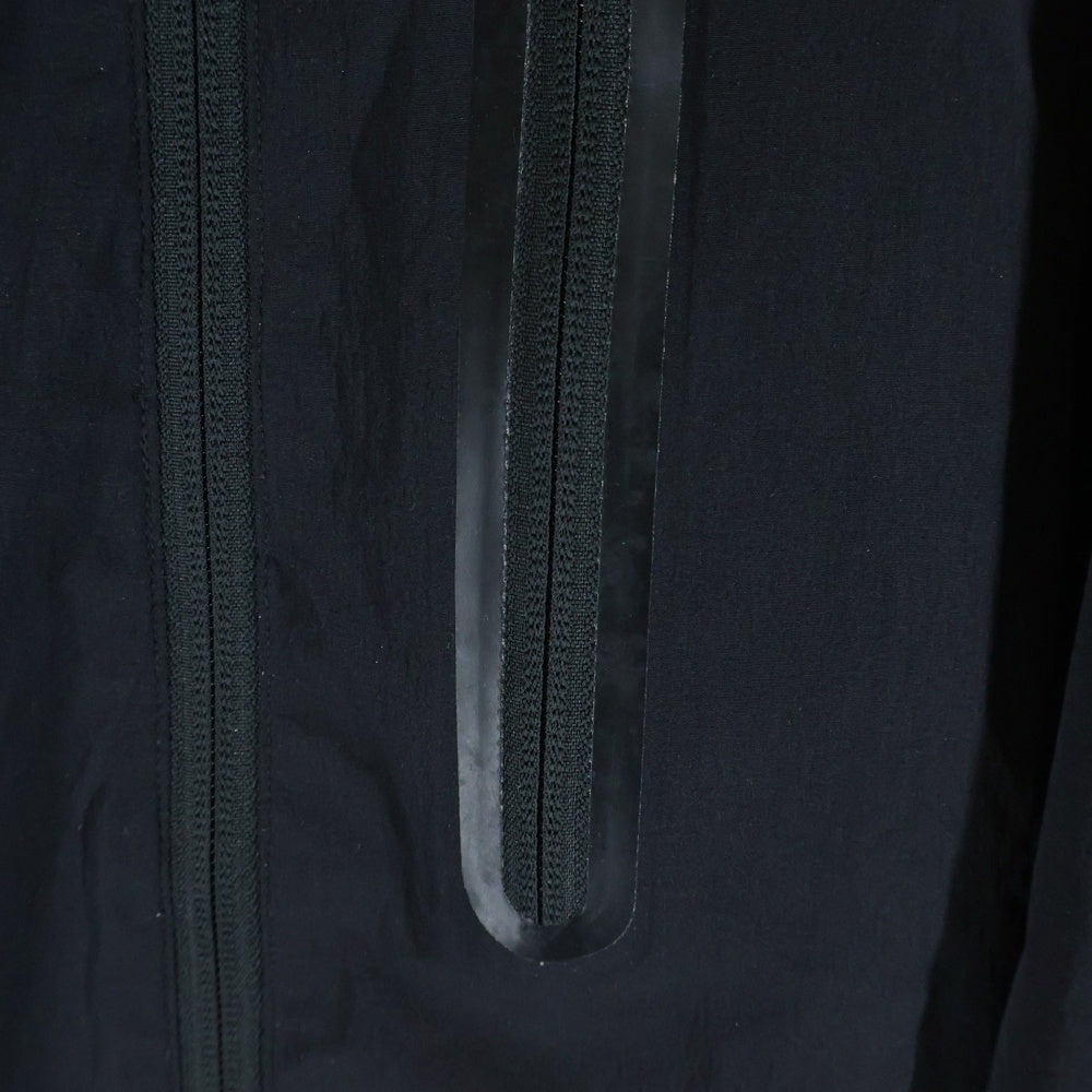 KITH(キス) 22SS Madison Jacket マディソン ナイロン フーデッド ジップアップジャケット ブラック KHM010108