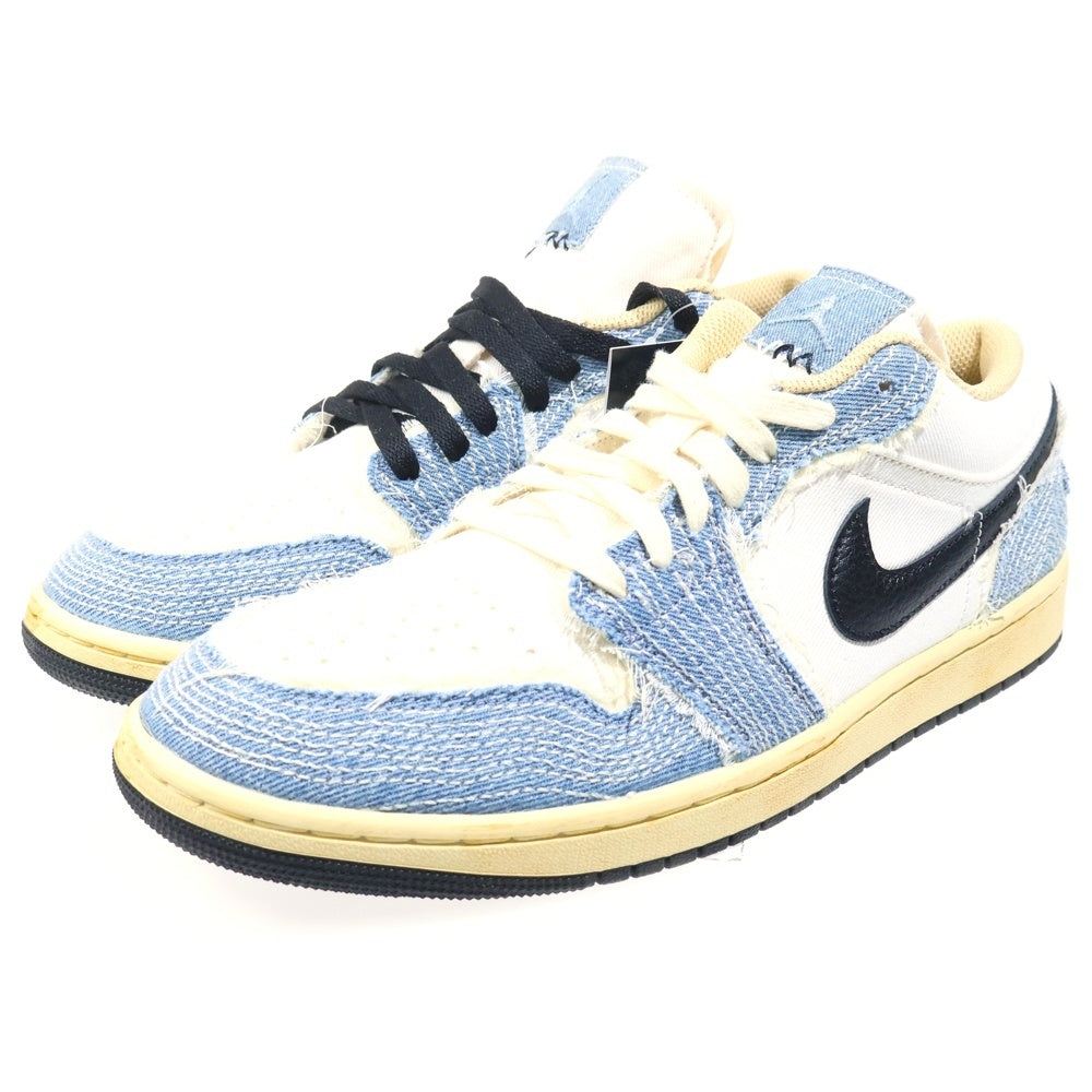 NIKE(ナイキ) AIR JORDAN 1 LOW SE World Make Japan エア ジョーダン 1 ロー ワールド メイク ジャパン ローカットスニーカー ホワイト/ブルー US10.5/28.5cm FN7670-493
