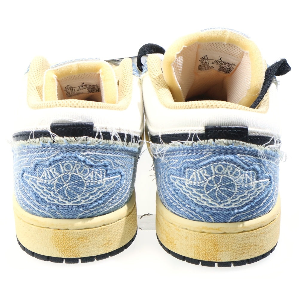 NIKE(ナイキ) AIR JORDAN 1 LOW SE World Make Japan エア ジョーダン 1 ロー ワールド メイク ジャパン ローカットスニーカー ホワイト/ブルー US10.5/28.5cm FN7670-493