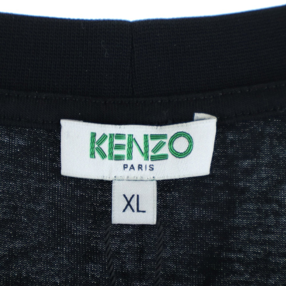 KENZO(ケンゾー) 20SS CLASSIC TIGER T-SHIRT クラシック タイガーロゴ クルーネック 半袖Tシャツ カットソー ブラック FA55TS0504YA