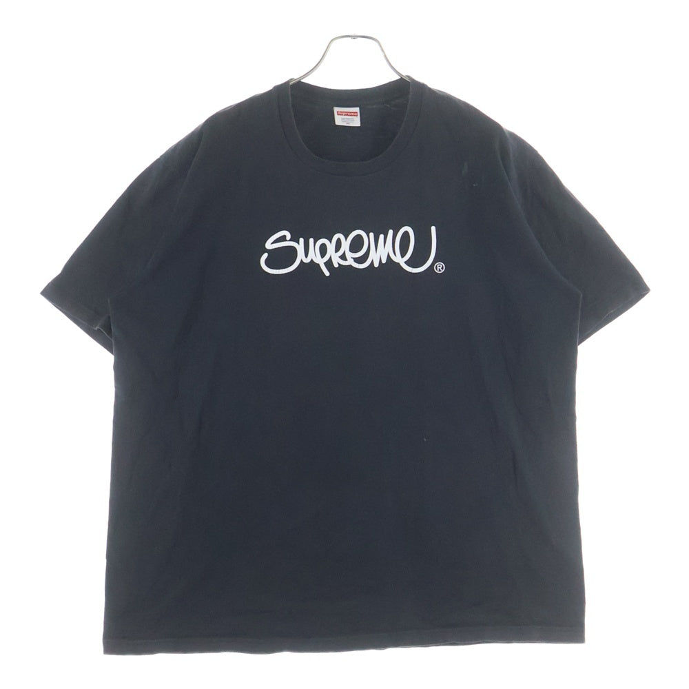 SUPREME(シュプリーム) 22SS Handstyle Tee ハンドスタイル ロゴプリント クルーネック 半袖Tシャツ カットソー ブラック