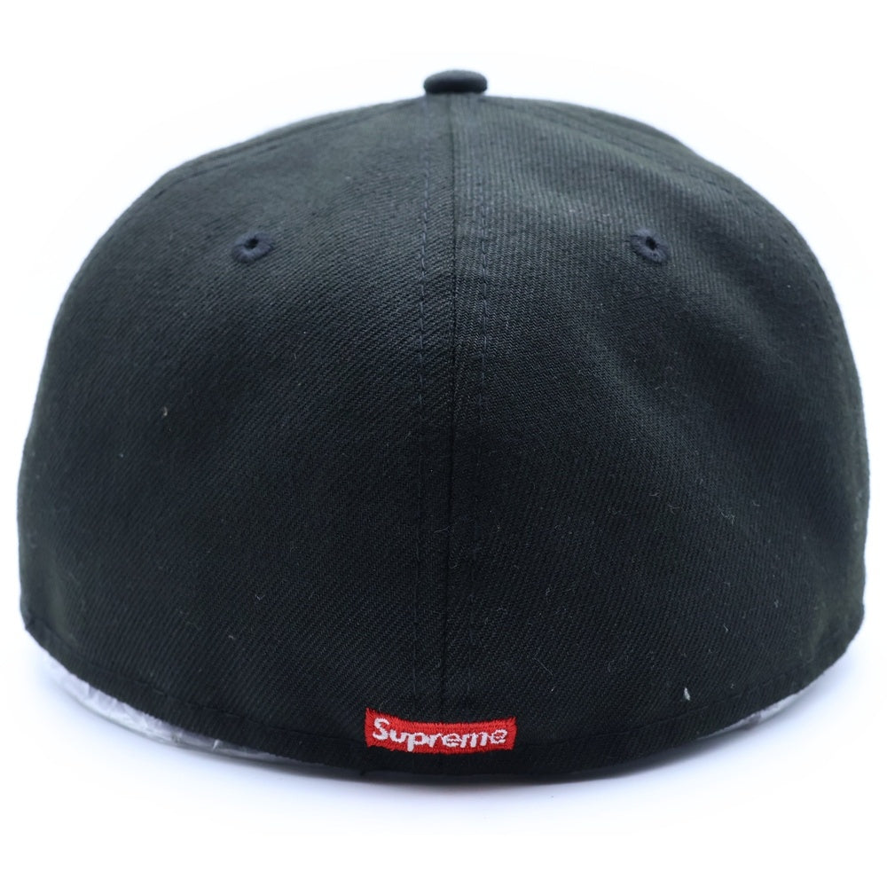 SUPREME(シュプリーム) 23SS Script New Era Cap ロゴ刺繍 スクリプト ニューエラ キャップ 帽子 ブラック