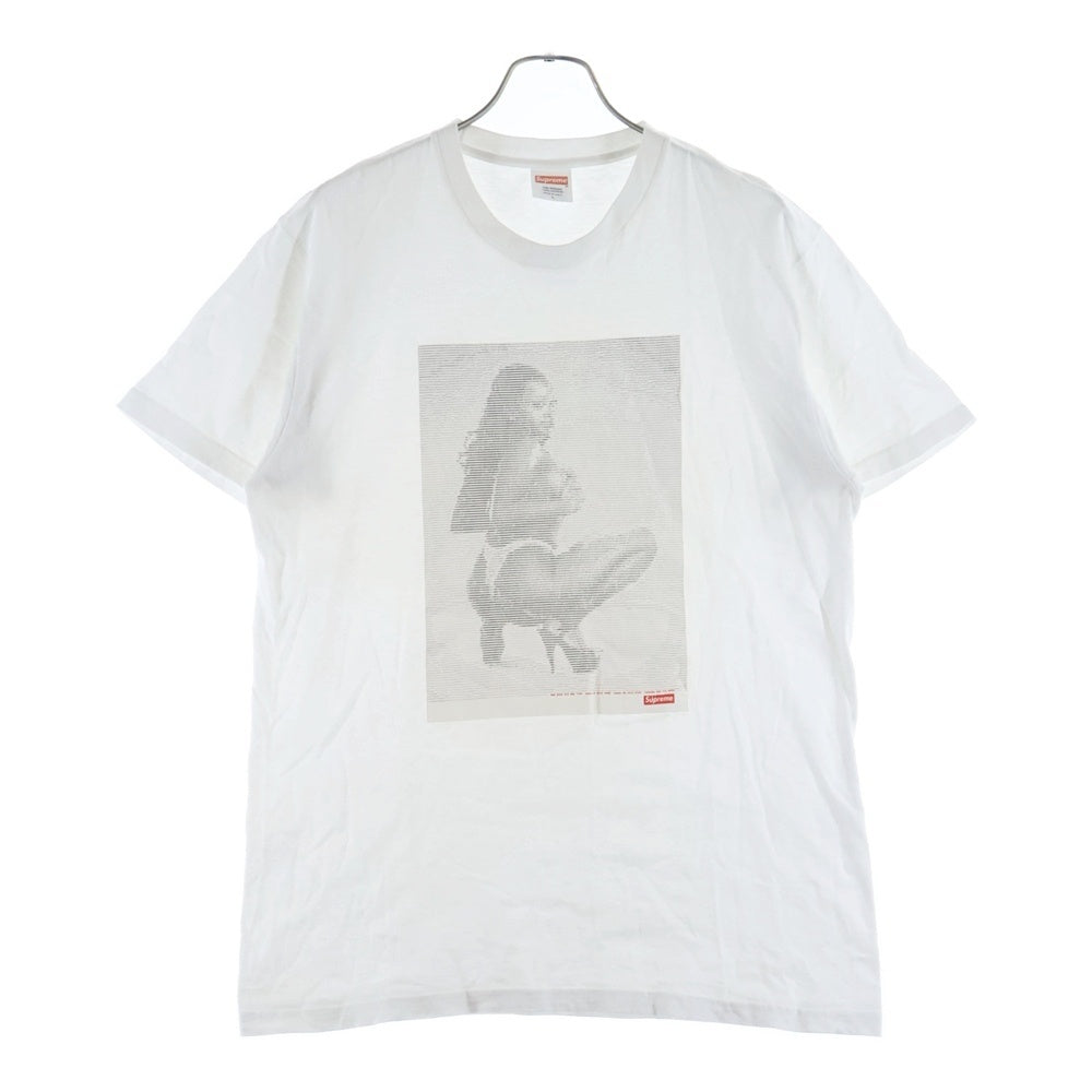 SUPREME(シュプリーム) 17SS Terry Richardson Digi tee デジ テリーリチャードソン プリント 半袖Tシャツ クルーネックカットソー ホワイト