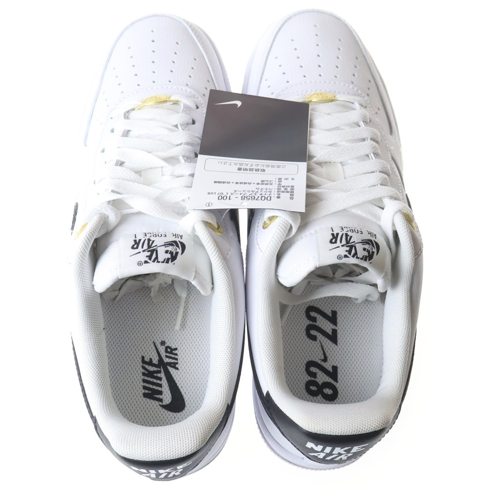 NIKE(ナイキ) AIR FORCE 1 LOW 07 LV8 40th ANNIVERSARY エアフォース1 ロー 07 LV8 40th アニバーサリー ローカットスニーカー ホワイト US10/26.5cm DQ7658-100