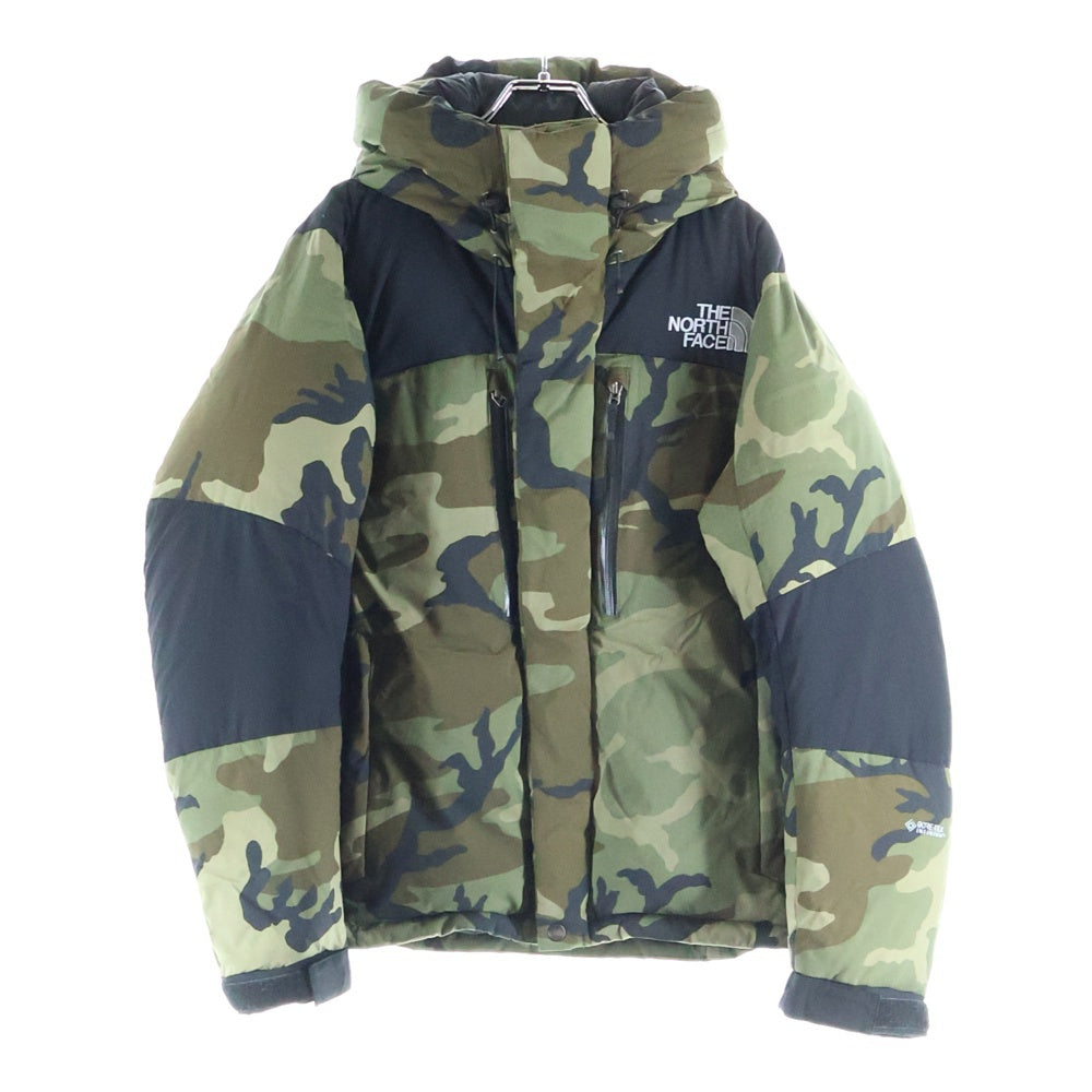 THE NORTH FACE(ザノースフェイス) NOVELTY BALTRO LIGHT JACKET ノベルティ バルトロライトジャケット 迷彩 中綿ダウンジャケット カーキ ND91951