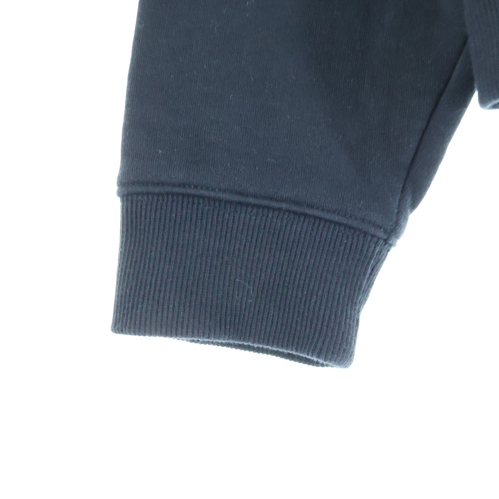 KITH(キス) Logo Embroidery Hooded 立体ロゴ 刺繍 プルオーバーパーカー ブラック 23-070-060-0096-4-0