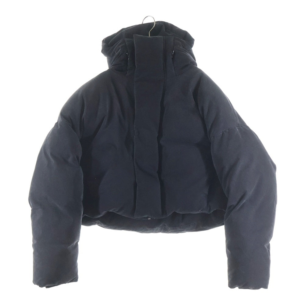 entire studios(エンタイア スタジオ) MML hooded puffer Down Jaket フーディー パファー ダウンジャケット ブラックES2396