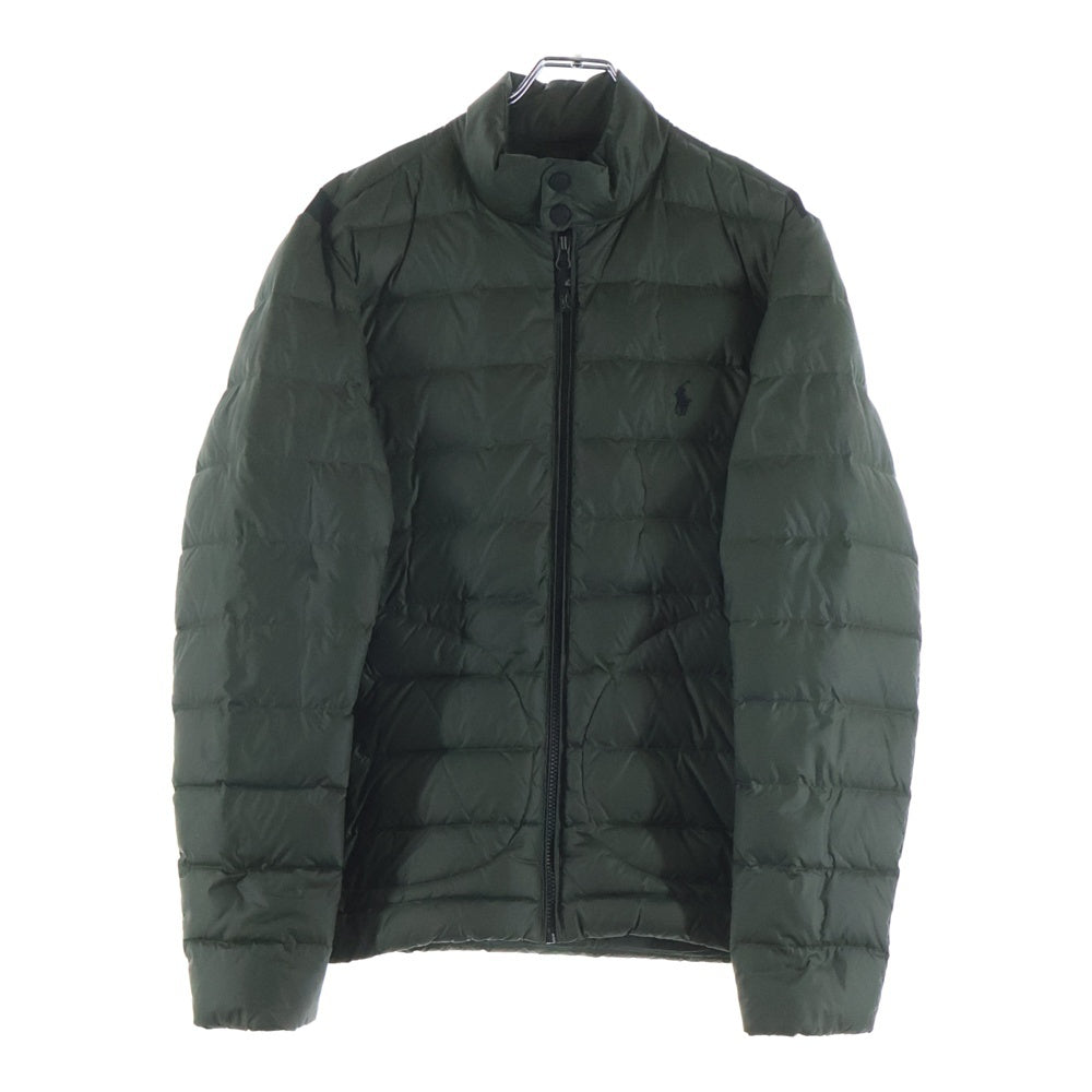 Polo GOLF Ralph Lauren(ポロゴルフラルフローレン) フロントポニーエンブロイダリー ナイロンダウンジャケット カーキ