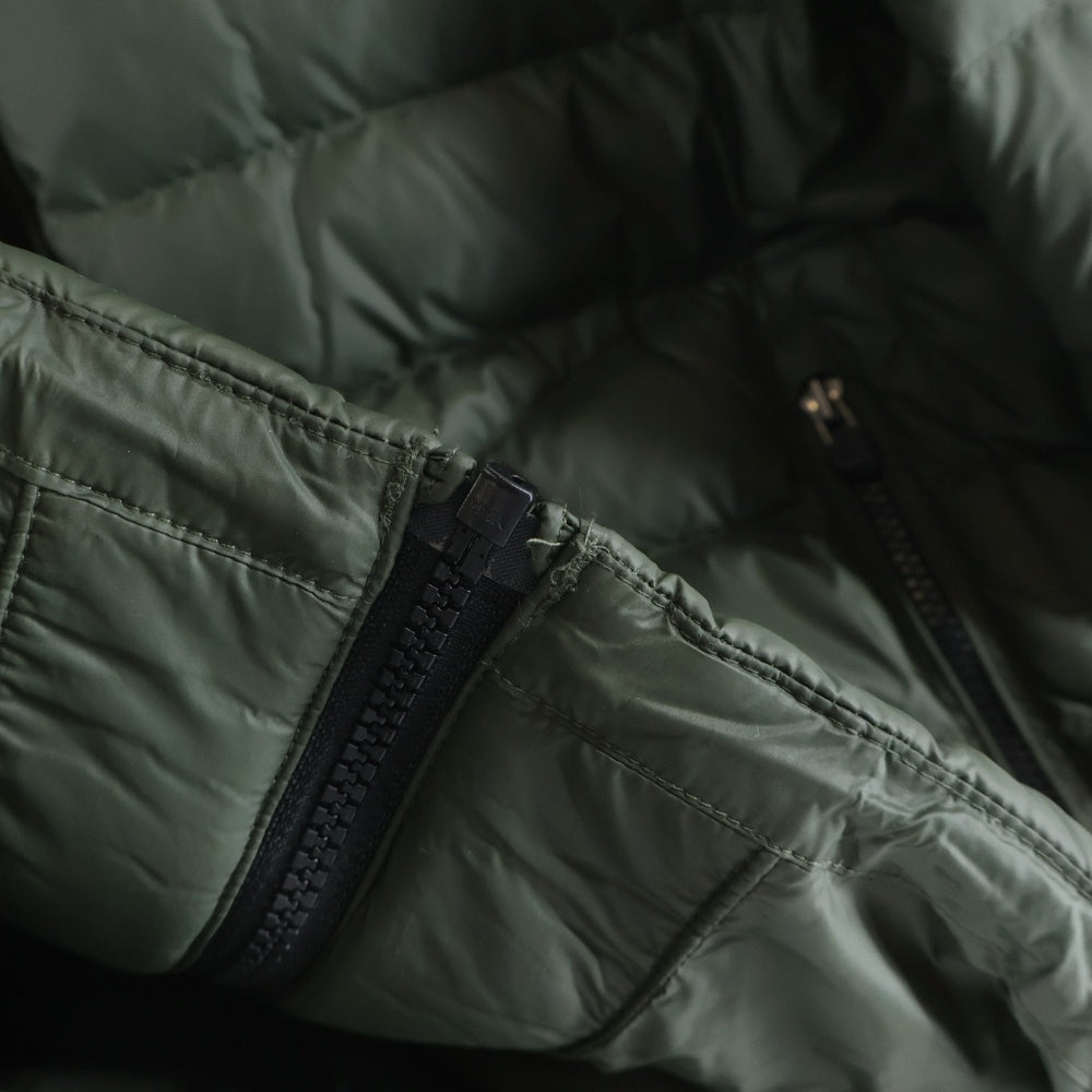 Polo GOLF Ralph Lauren(ポロゴルフラルフローレン) フロントポニーエンブロイダリー ナイロンダウンジャケット カーキ