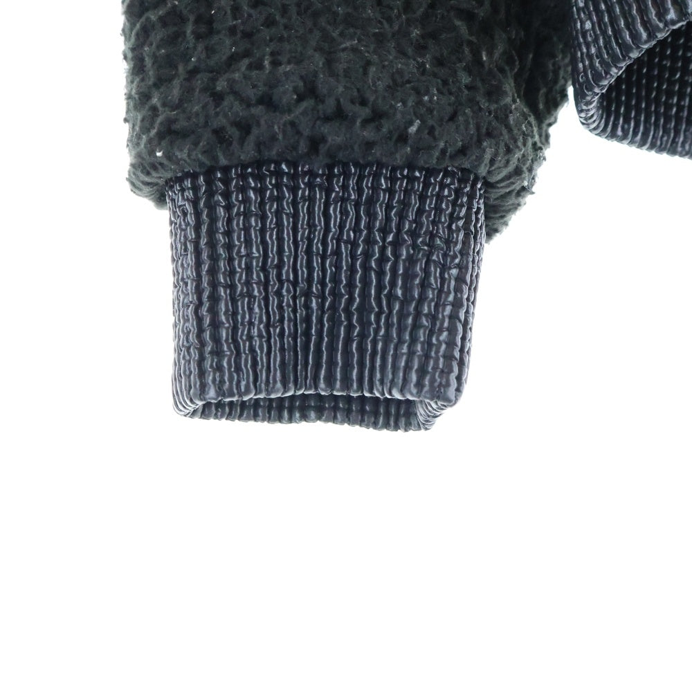 MONCLER(モンクレール) MAGRIA CARDIGAN DOWN JACKET フリース切替 フーデッド ダウンジャケット ブラック E20938462700 レディース