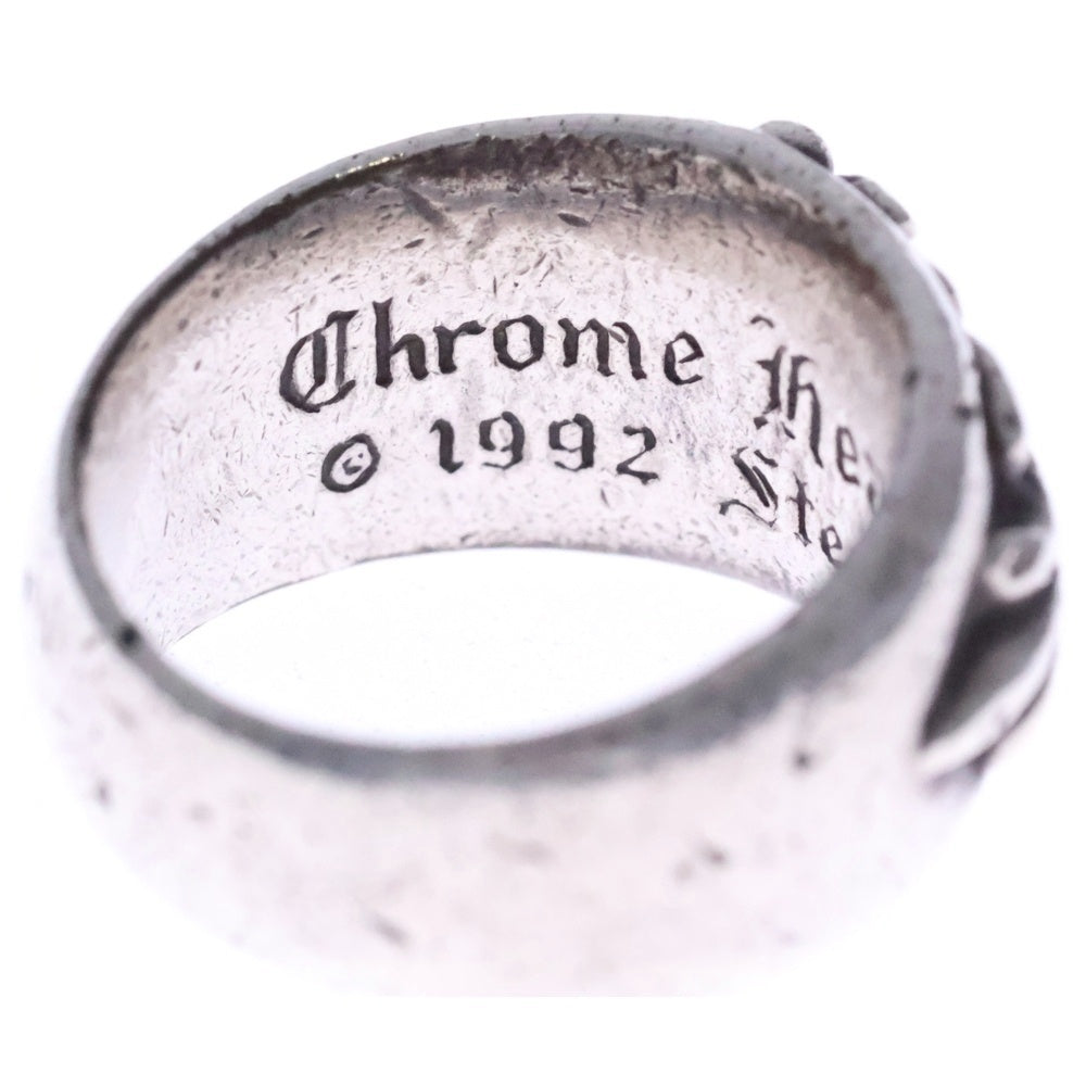 CHROME HEARTS(クロムハーツ) FLRL CRS フローラルクロス リング シルバー BCA346