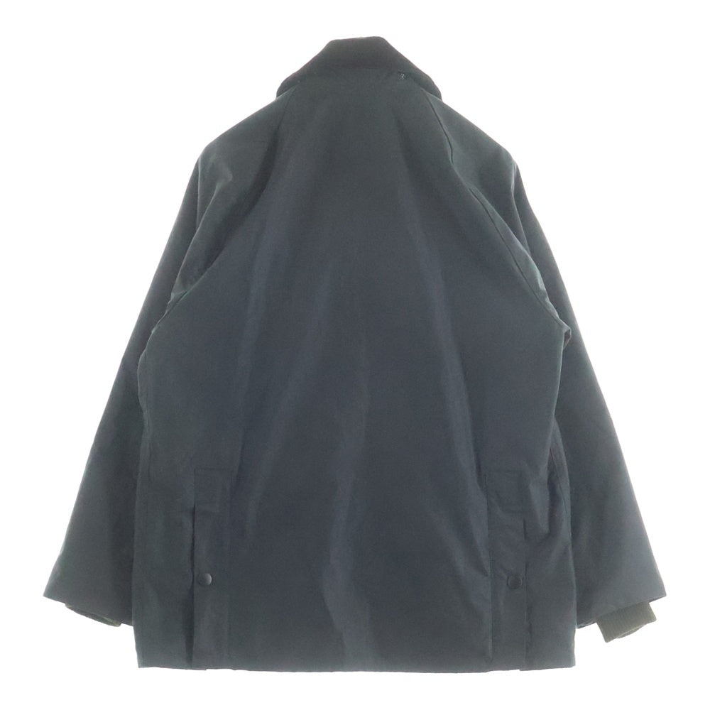 Barbour(バブアー) 20AW OS WAX BEDALE JACKET ビデイル 裏地チェック ワックスコーティング オイルドジャケット ブラック MWX1679BK91