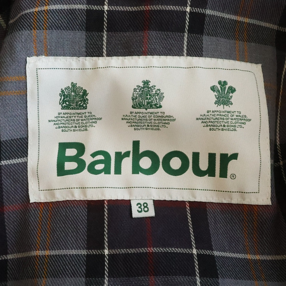 Barbour(バブアー) 21AW BEDALE JACKET ビデイル 裏地チェック ワックスコーティング オイルドジャケット カーキ MWX0018SG91