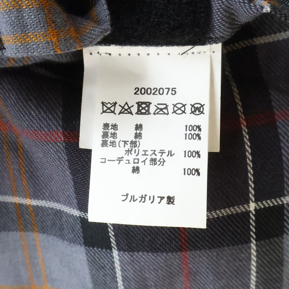 Barbour(バブアー) 21AW BEDALE JACKET ビデイル 裏地チェック ワックスコーティング オイルドジャケット カーキ MWX0018SG91
