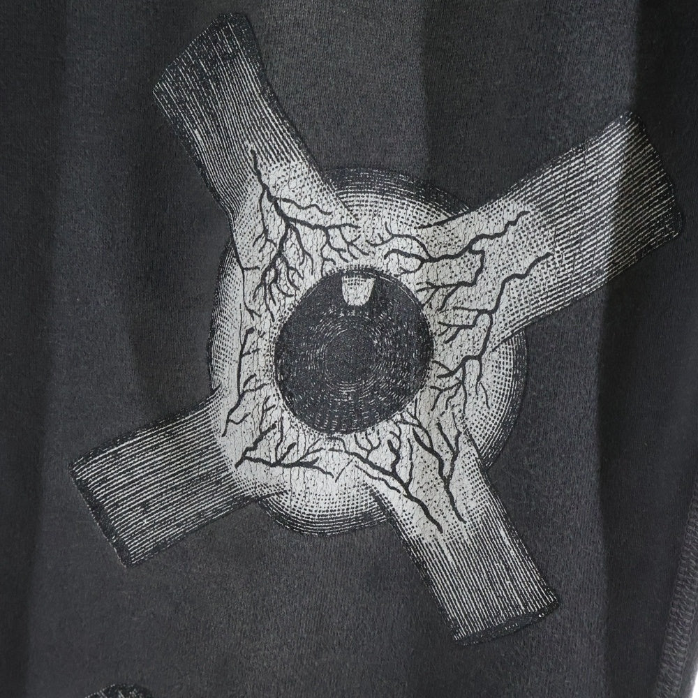 SAINT MICHAEL(セントマイケル) 23SS EyeBall Print SweatPants アイボール プリント スウェットパンツ グレー SM-S23-0000-055