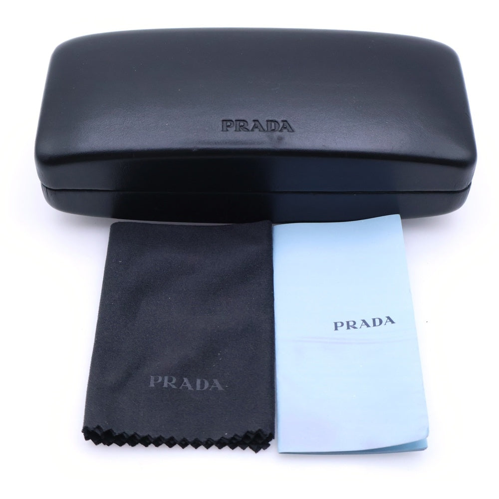 PRADA(プラダ) ハーフリム スクエアフレーム サングラス アイウェア 眼鏡 ブルー/シルバー SPR53A 2AC-1G1