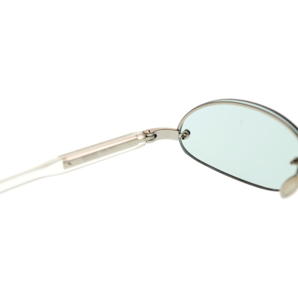 PRADA(プラダ) ハーフリム サングラス アイウェア 眼鏡 グレー/シルバー SPR50A 2AC-5C1