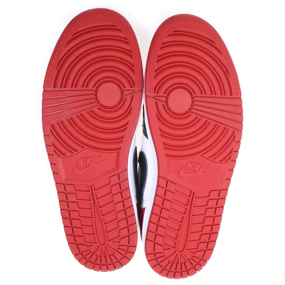 NIKE(ナイキ) AIR JORDAN 1 RETRO LOW OG BLACK TOE エアジョーダン1 ロー ブラックトゥ ローカットスニーカー ホワイト/ブラック/レッド US10.5/28.5cm CZ0790-106