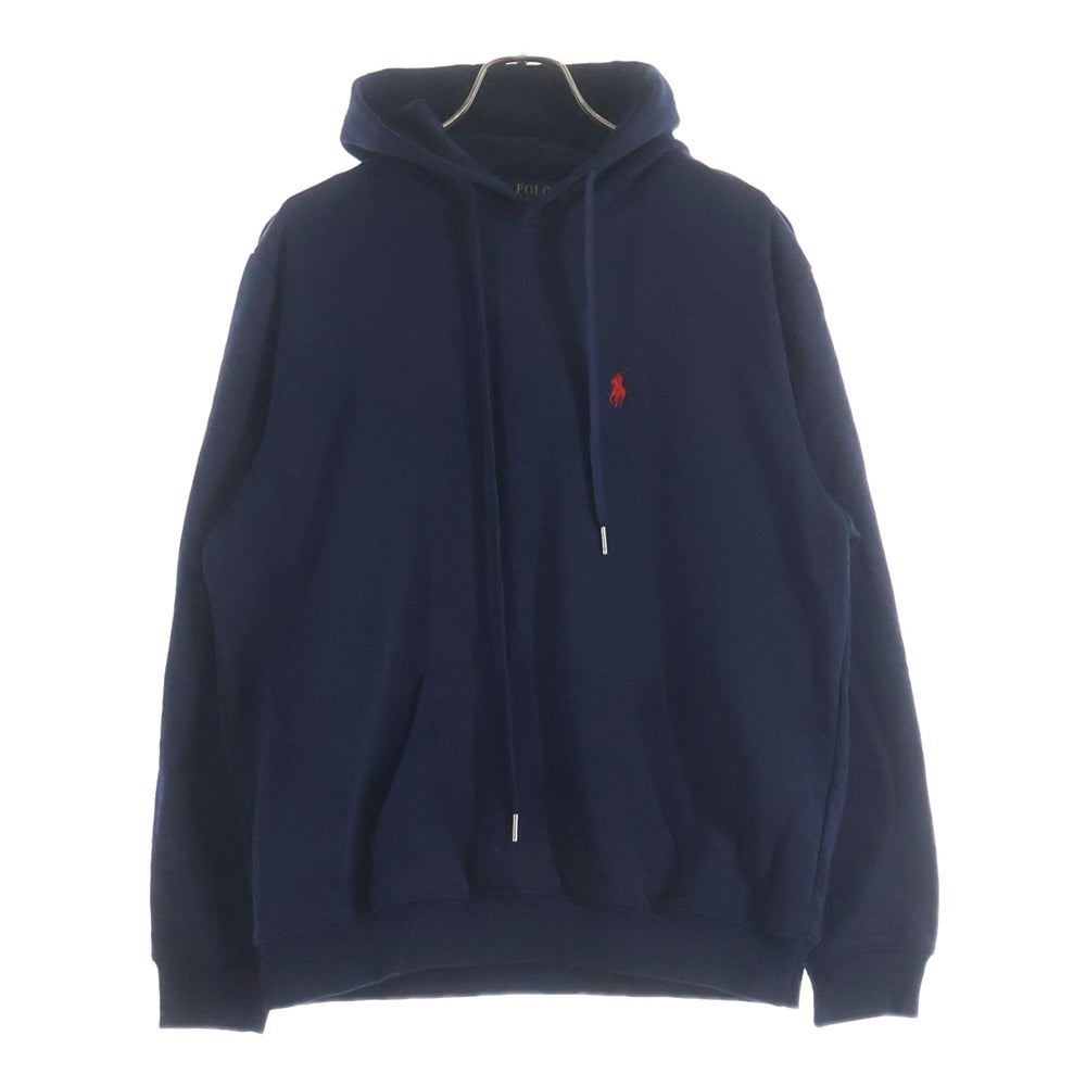 POLO RALPH LAUREN(ポロラルフローレン) スモールポニー刺繍 スウェット プルオーバーパーカー フーディー ネイビー 710688969002
