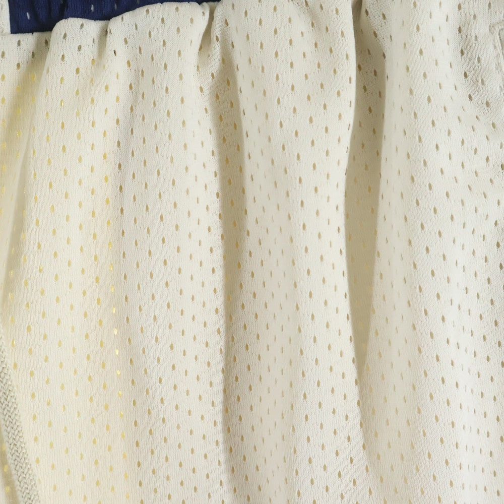 GUCCI(グッチ) 24SS GG Logo Mesh Fabric Shorts シェリーライン GGロゴ メッシュ ハーフパンツ ホワイト 737407 XJFFK