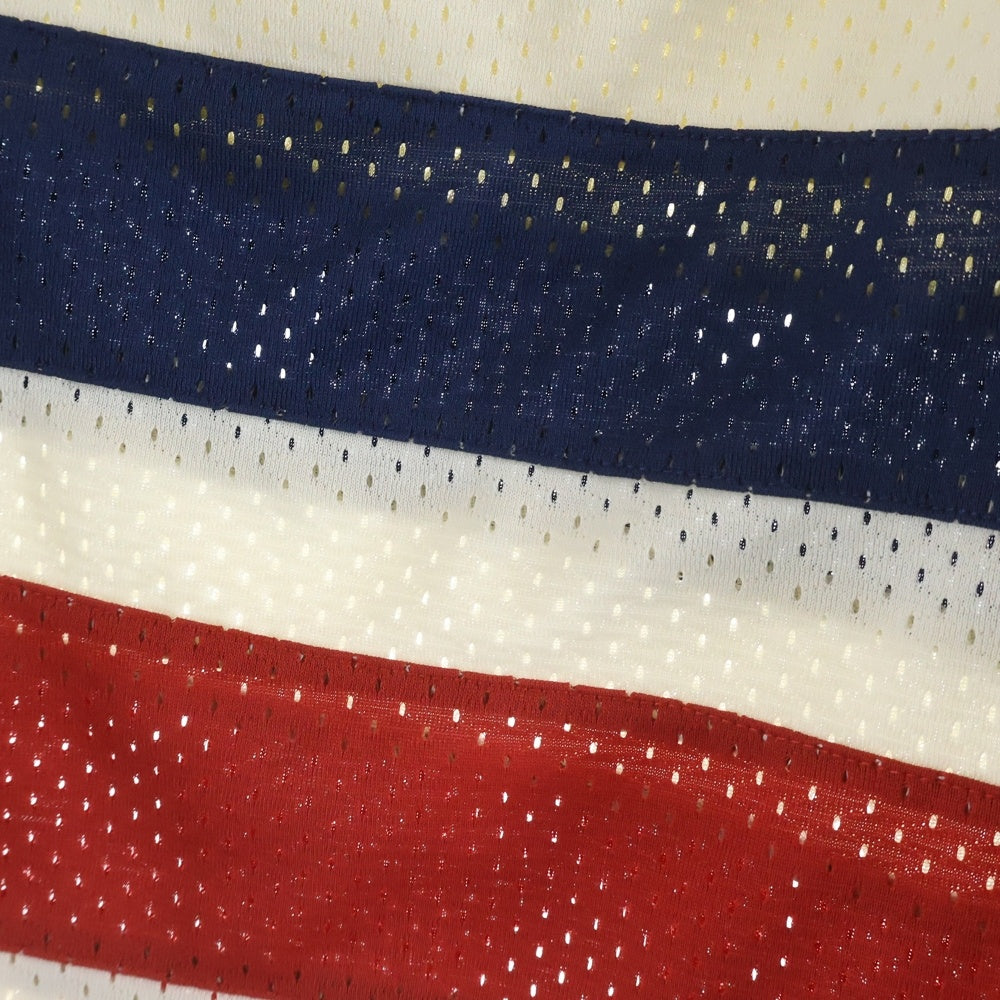 GUCCI(グッチ) 24SS GG Logo Mesh Fabric Shorts シェリーライン GGロゴ メッシュ ハーフパンツ ホワイト 737407 XJFFK