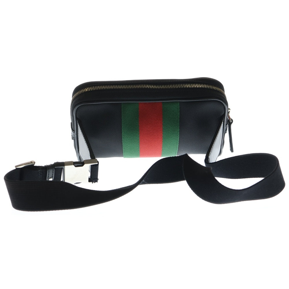 GUCCI(グッチ) シェリーライン キャンバス ウエストバッグ ボディ