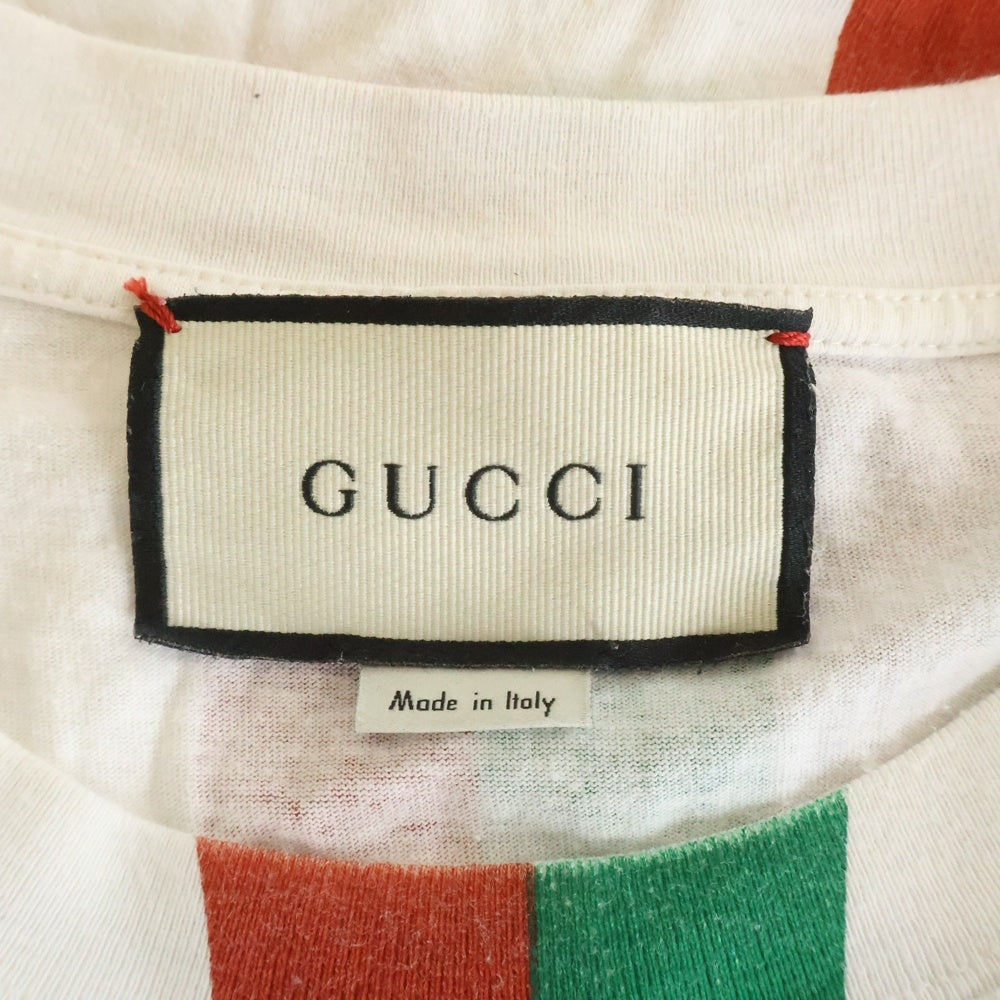 GUCCI(グッチ) 20AW Fake/Not Print Oversize Tee フェイクノット