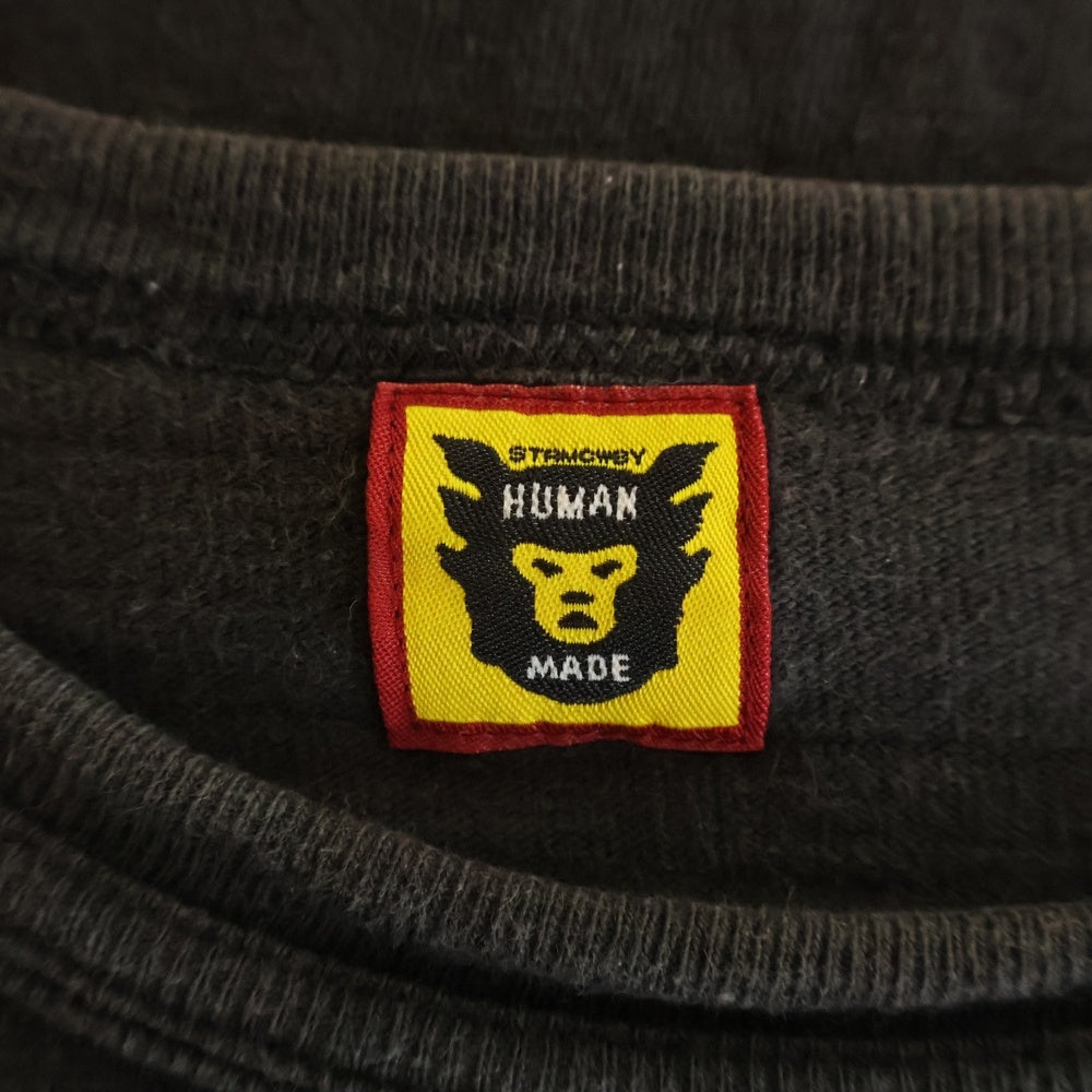 HUMAN MADE(ヒューマンメイド) 24SS×KAWS Graphic T-shirt #2 カウズ グラフィック 半袖Tシャツカットソー ブラック